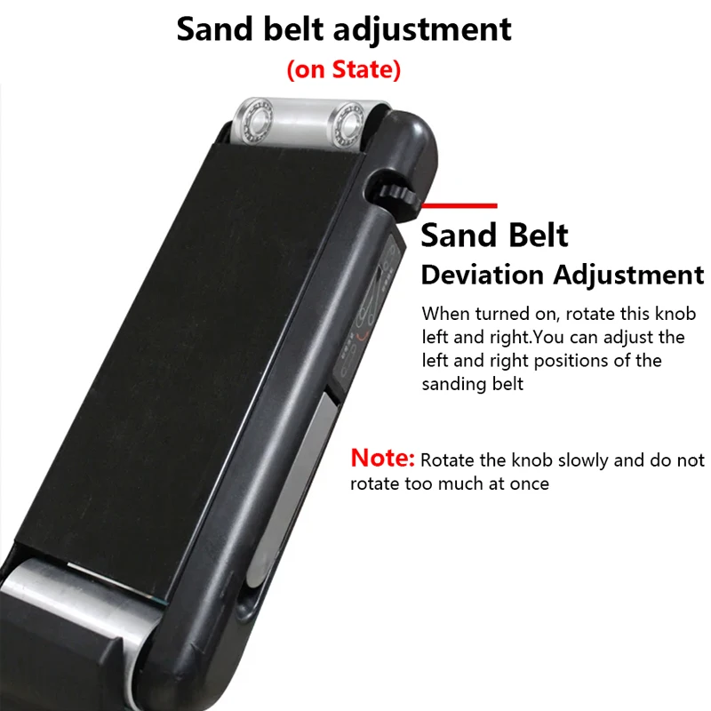 650W 220V Multifunctional Abrasive Belt Machine Desktop Electric Sanding Machine Sandpaper Machine Woodworking DIY Polishing