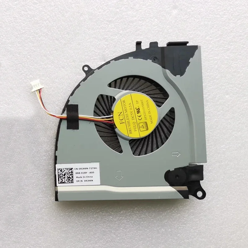 New Original Laptop CPU Cooling Fan for Dell Inspiron 15 7000 7557 7559 15-7557 Cooler Radiator 0RJX6N RJX6N FGLQ DC5V 0.5A