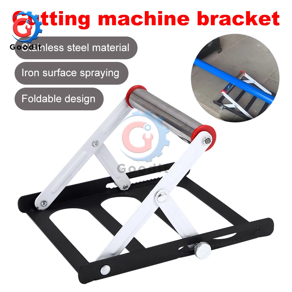 55-135mm Snijmachine Ondersteuning Rack Statief Multifunctionele Evenwichtige Lifting Beugel Opvouwbare Ondersteuning Rack Hulpgereedschappen