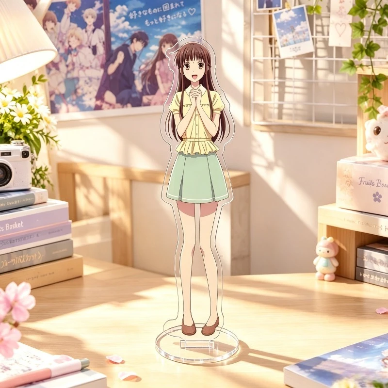 Dreamy Fruits Basket Standee Tohru Honda Kyo Sohma Yuki Sohma Exquisite Poetic Anime Acrylic Restoration Ornament Gifts for Fans