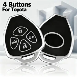 オフカーブ-カーキーフォブカバー、3ボタン、3ボタン、toyota、2009-2016、venza、Camry、Corolla、2007、2008、2009、2010、4ランナー、yaris