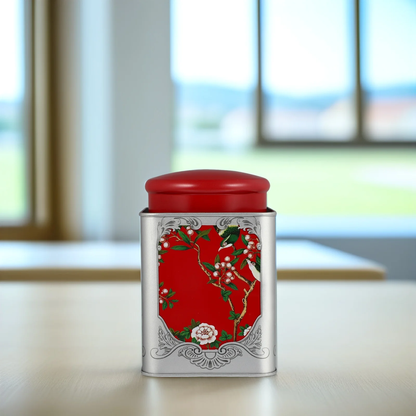 

Coffee Jar Canister Airtight Tea Sugar Canisters Lunch Box Storage Tin Mother