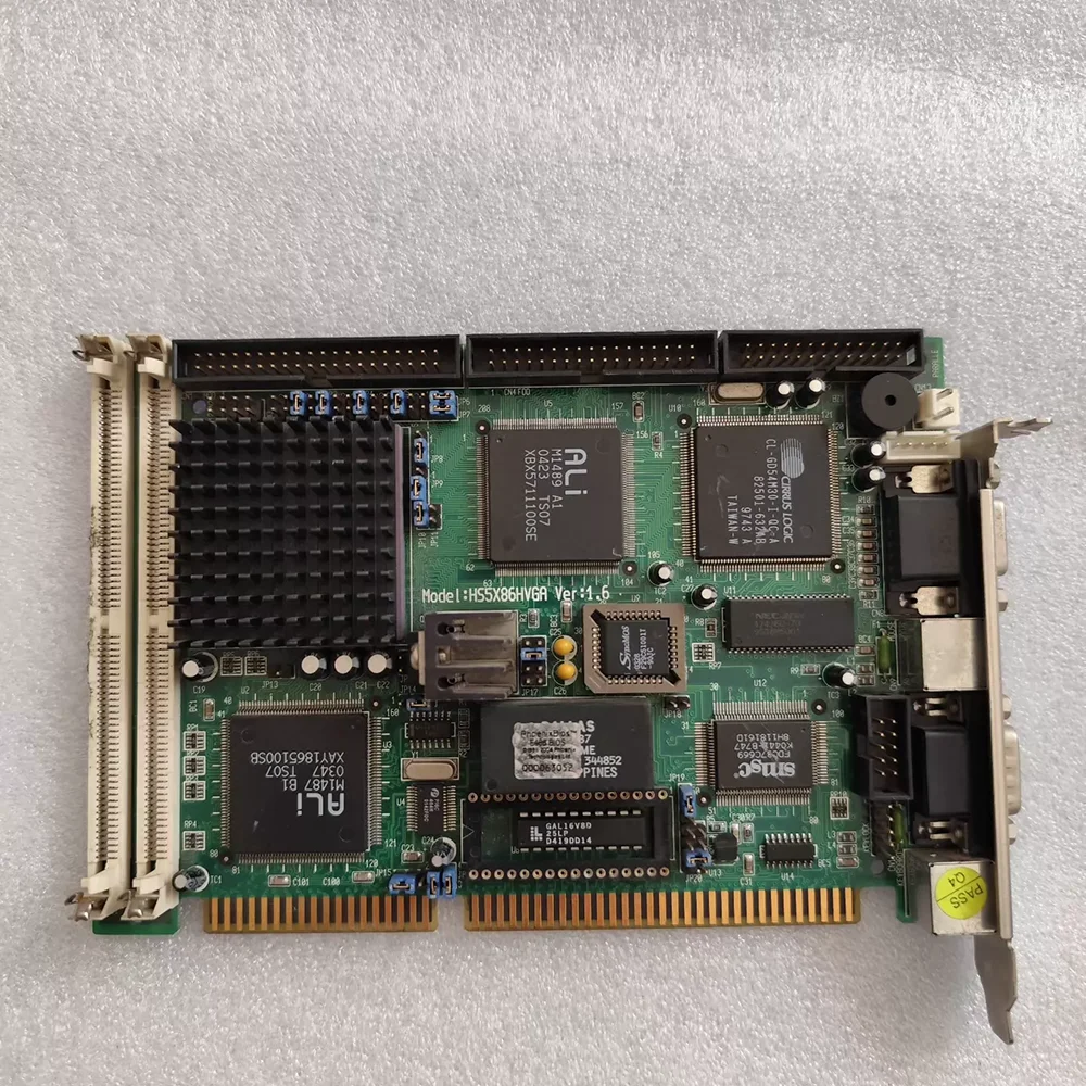 Half-length Industrial Computer Motherboard HS5X86HVGA VER: 1.6