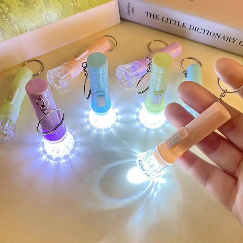 Linterna brillante de Color caramelo, juguete para acampar, recuerdo de fiesta de cumpleaños, regalos para niños, premio escolar, regalos de boda, obsequios para invitados, 12-24 Uds.