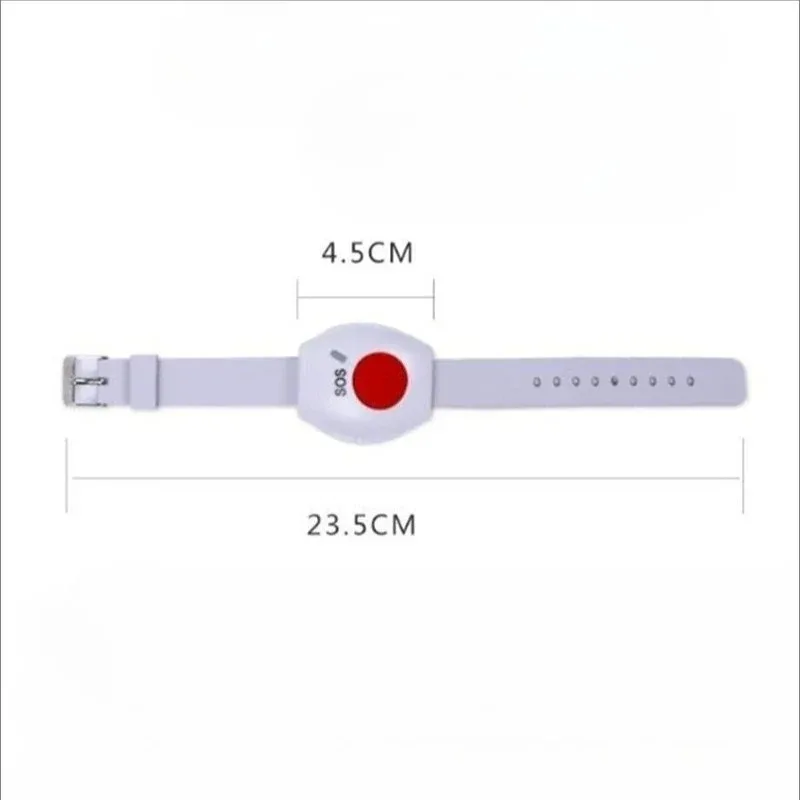 زر الذعر RF 433mhz SOS سوار زر الطوارئ لكبار السن ساعة إنذار كبار السن التحكم عن بعد إنذار الارسال