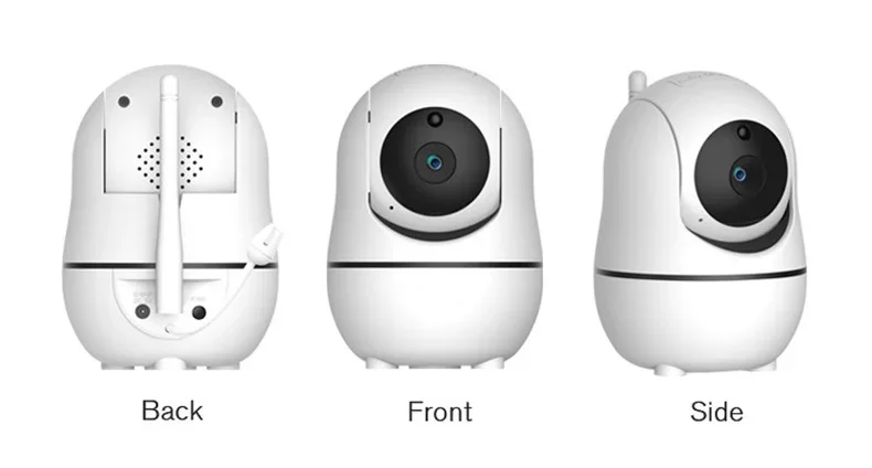5'' 720P HD Infrared Camera Baby ECO BabyPhone Pan Tilt Two Way Audio Baby Camera with Video SM50