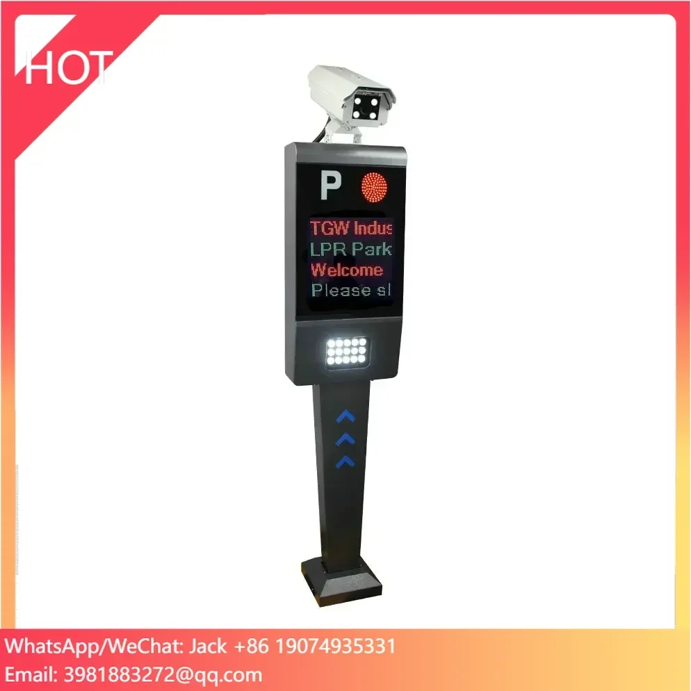 Access Control System License Plate Recognition Charging System Electric Automatic Taking-off Advertising Boom Barrier