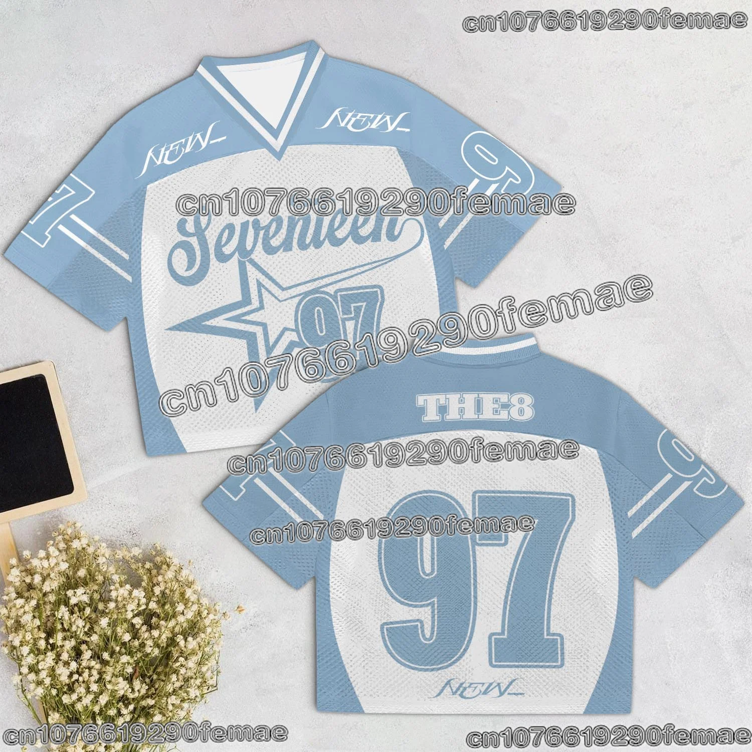 Street Fashion Dance - 2026 SEVENTEEN K-pop Fan Support Jersey
