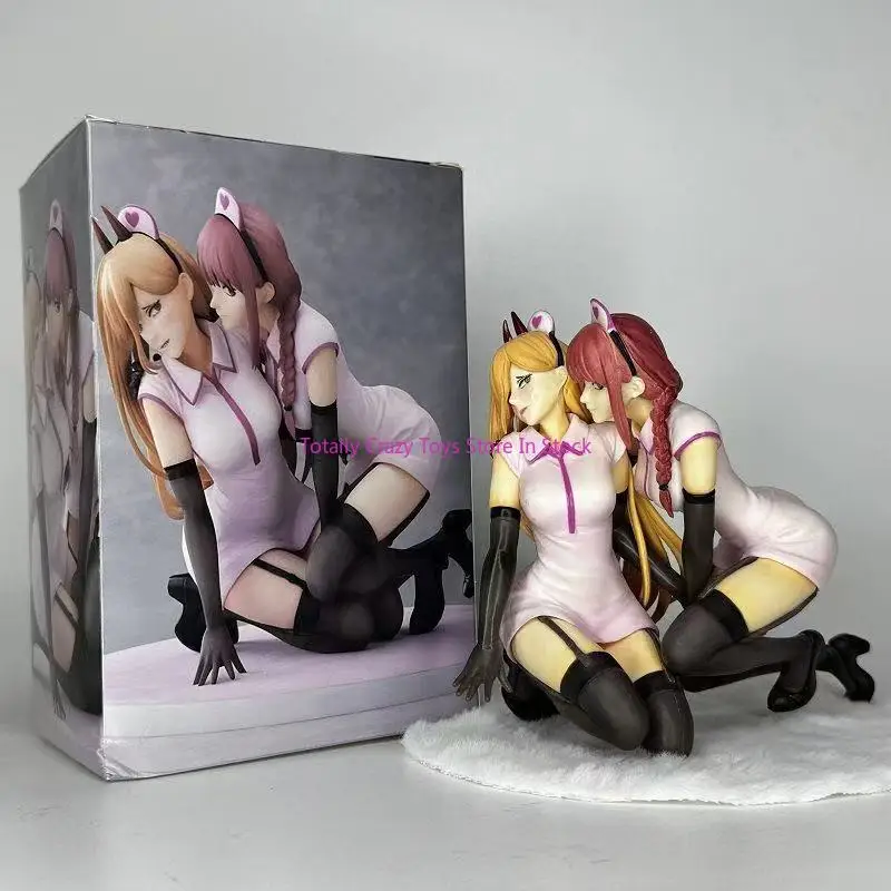 

in stock Chainsaw Nurse Pavama Chima (with blanket) two-dimensional beautiful girl model ornament