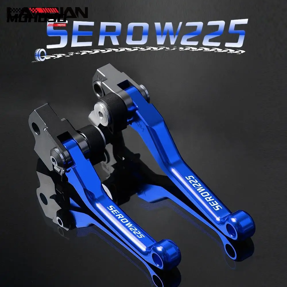 SEROW225 Brake Clutch Lever Dirt Pit Bike Brake Clutch Levers Grips For Yamaha SEROW 225 250 SEROW250 SEROW250 1986-2015 Parts