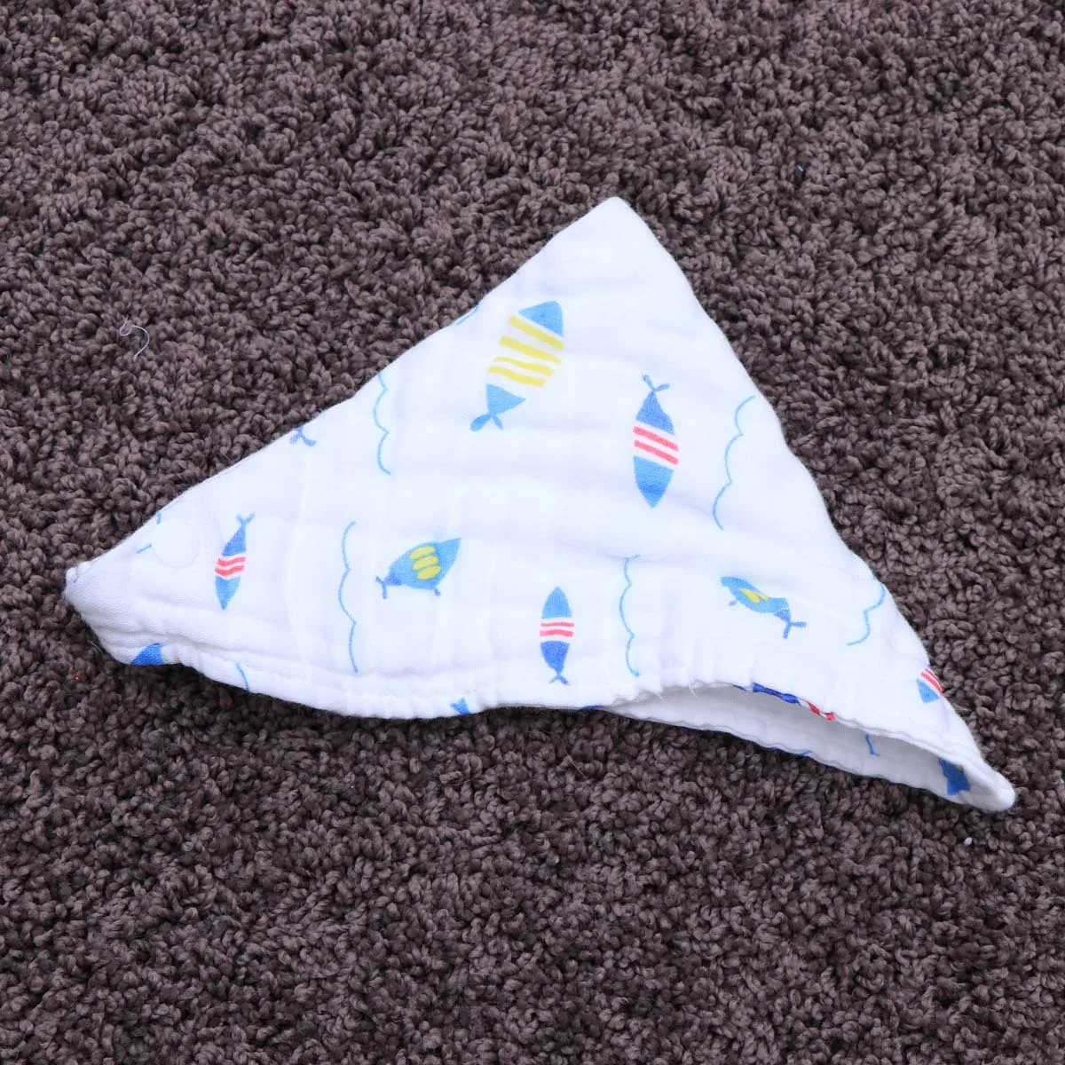 

Unisex Baby Bibs Boys Girls Cotton Drool Bandana Soft Absorbent Top Class Material Fashion Style Burp Cloths 8