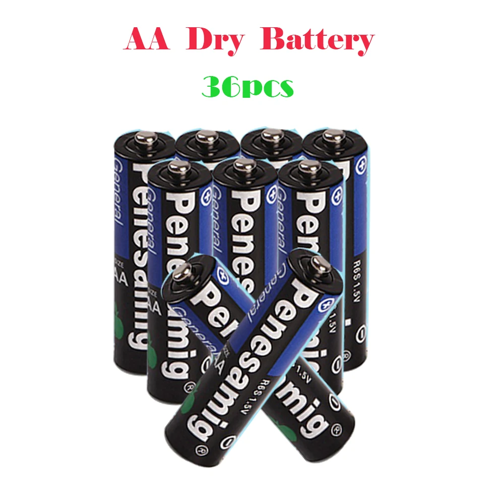 

Quality Goods 36PCS AA 1.5V 150mAh Alkaline Dry Battery Baterias For Camera Calculator Alarm Cloc Mouse Remote Control Battery