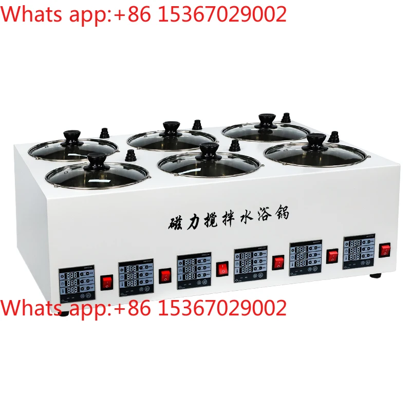

Magnetic Stirring Water Bath Constant Temperature HH-12468 Digital Display Porous Circulation Heater