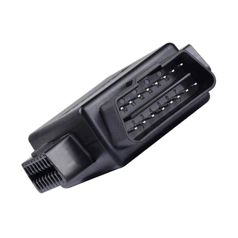 OBD2 16 Pin Male to 3 Female Socket Plug Diagnostic Extension Splitter