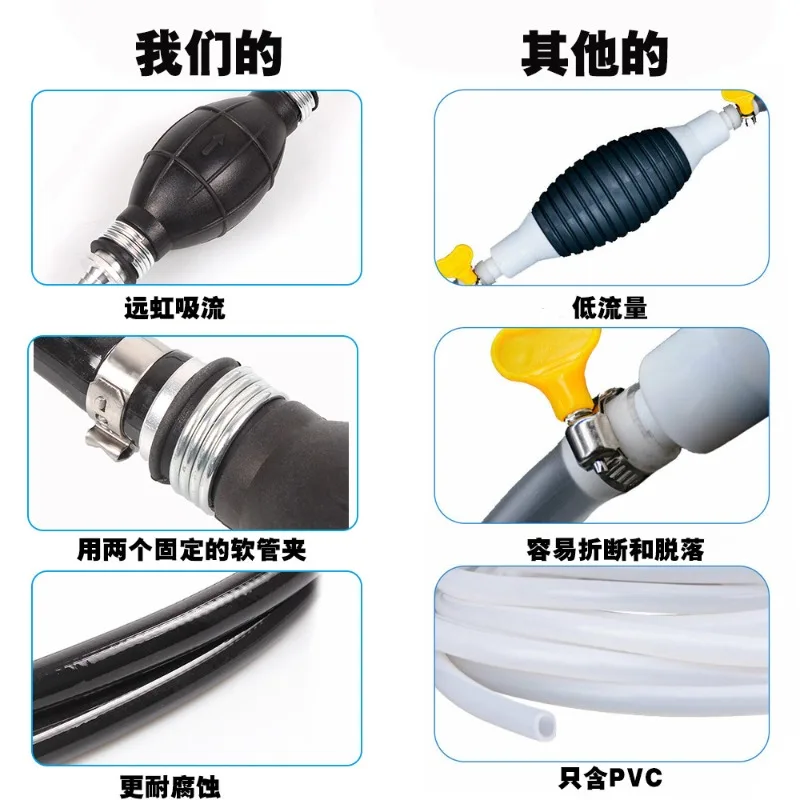 Automobile oil pump Yacht outboard engine fuel tank, check valve oil pump