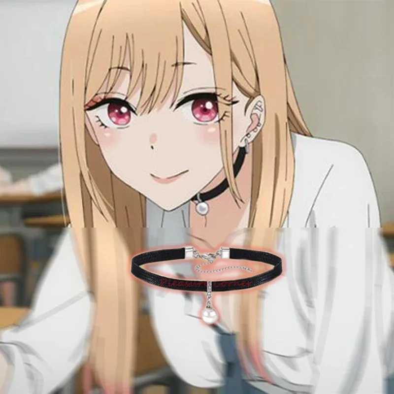 NewAnime My Dress-Up Darling Kuroe Shizuku Wig Blend Gradient Golden Kitagawa Marin cosplay wig20c;5,v'8.d;