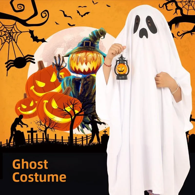 

Хэллоуин Призрачный Плащ Косплей Костюм Призрачный Халат Сценический Костюм Женская Традиционная Этническая Одежда Осенняя Моя