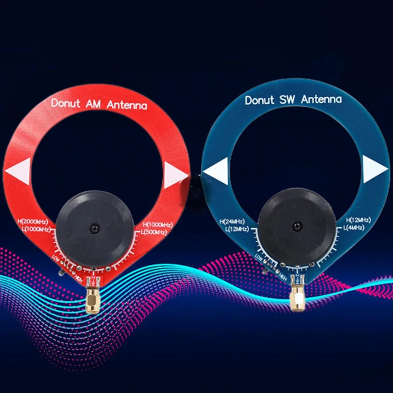 Donut AM Antenna Donut AM MW SW Antenna Anti Interference Portable Loop Antenna For Shortwave Radio Loop Antenna