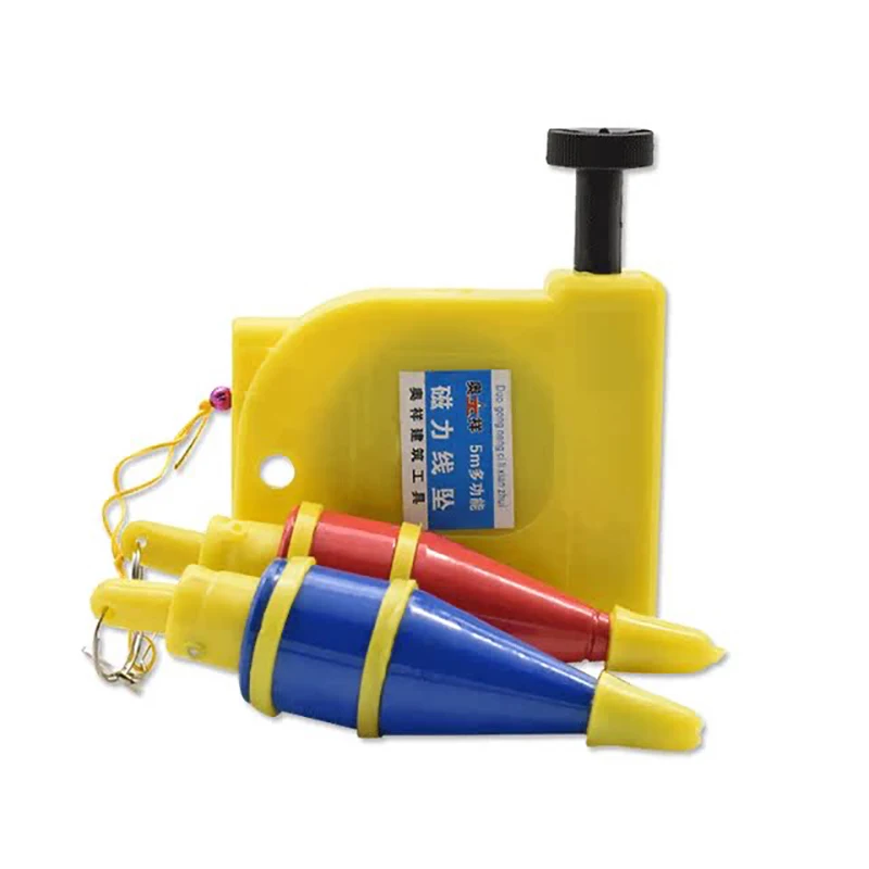 

Quick Stabilizing Magnetic Wire Hammer Line Magnetic Plumb Bob 5m Measuring Tool Vertical Hammer Decoration Plumb Bob,400g 14oz