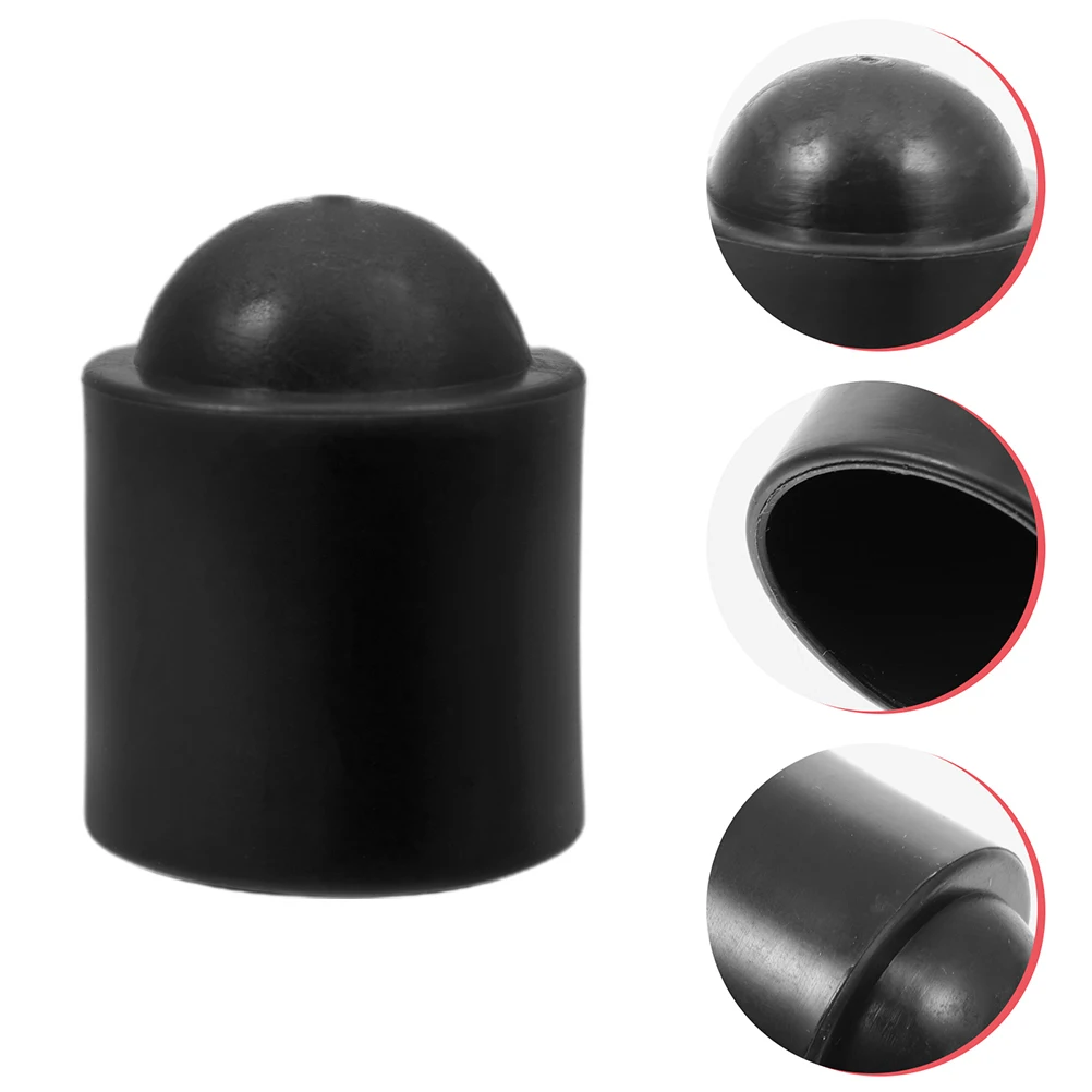 

12 Pcs Snooker Billiards Club Tail Cover Pool Accessories Rods Protective Parts Replacements