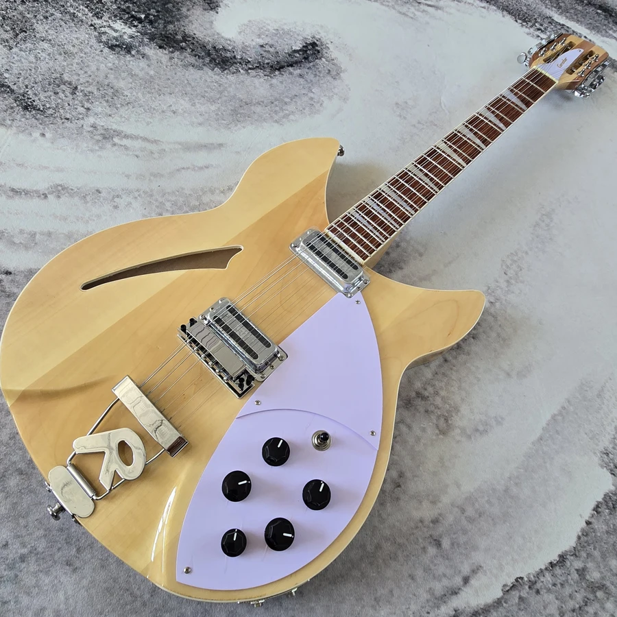 Hollow/Semi-hollow electric guitar 12-string330/360 basswood body stainless steel frets high quality in stock free shipping