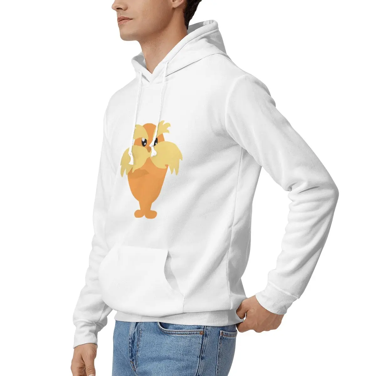 Lorax هوديس الرجال النساء عارضة السترة بلوزات الهيب هوب طويلة الأكمام الشارع الشهير الخريف الشتاء