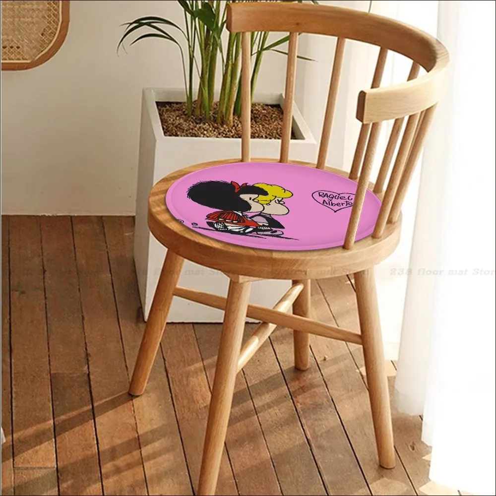 Mafalda Cushion Mat European Stool Pad Patio Home Kitchen Office Chair Seat Cushion Pads Sofa Seat 40x40cm Chair Mat Pad