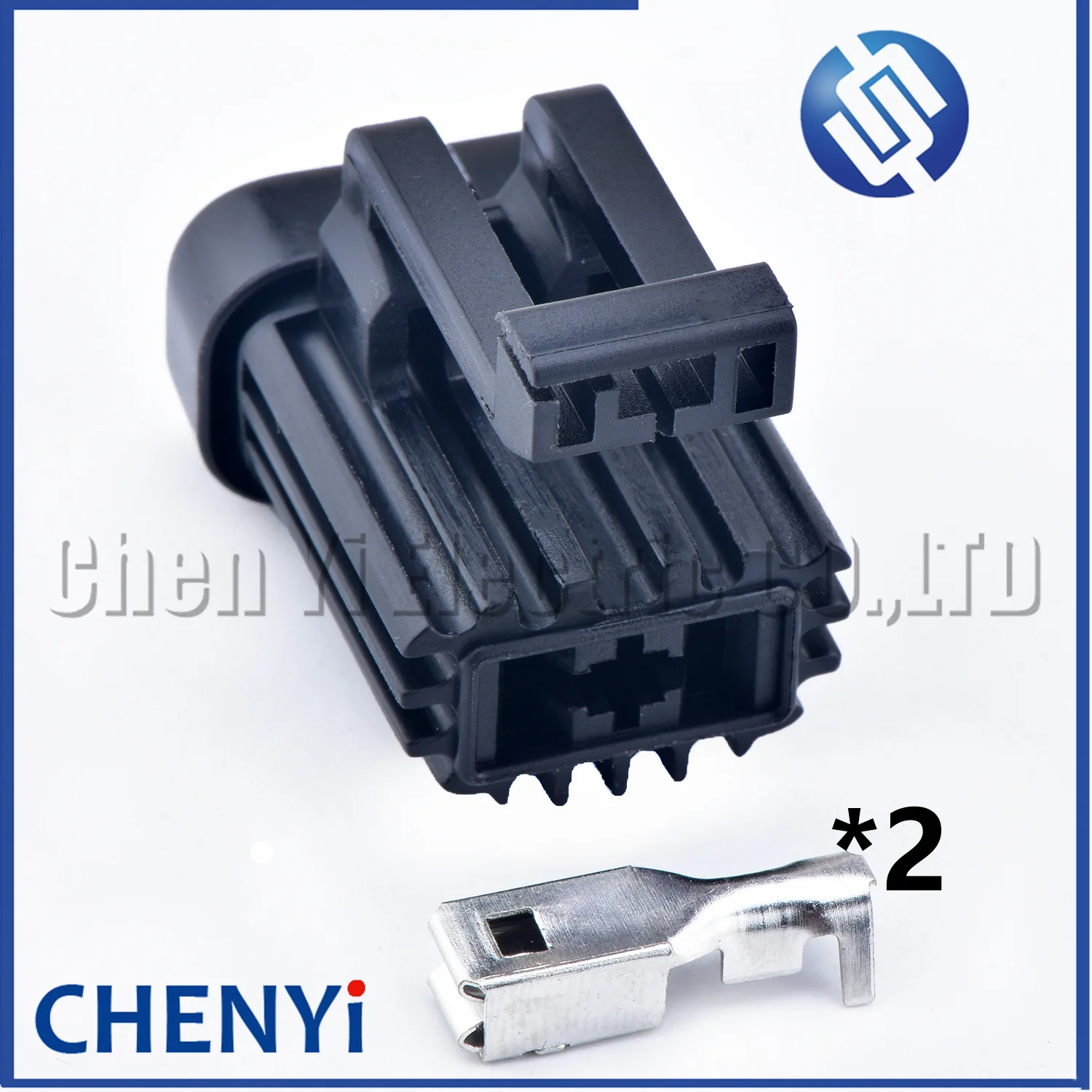 2 Pin Automotive connector For Car Fan Wire Harness plug Plastic Housing CY-2P-6.3-F