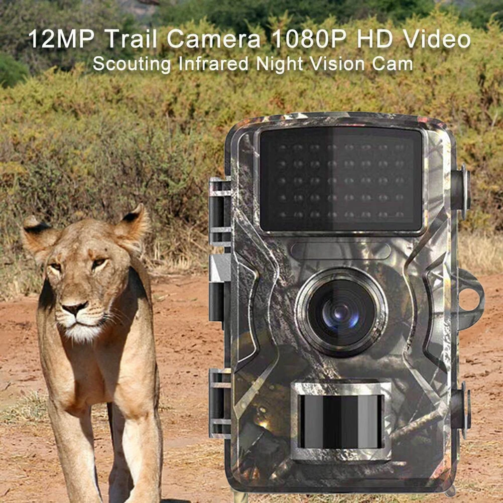 

1080P Hunting Camera Night Vision Waterproof Wildlife Camcorder Outdoor Game Security LED Photos Video