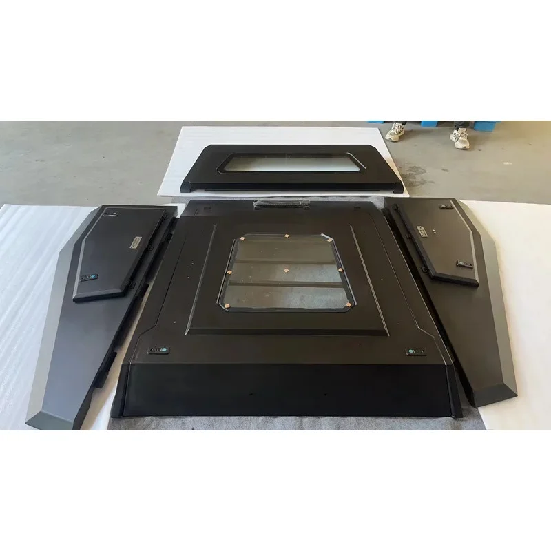 

Wholesale Hot Sale Unique Waterproof Steel Hardtop Topper Canopy Split Design Camper Pickup Truck Special