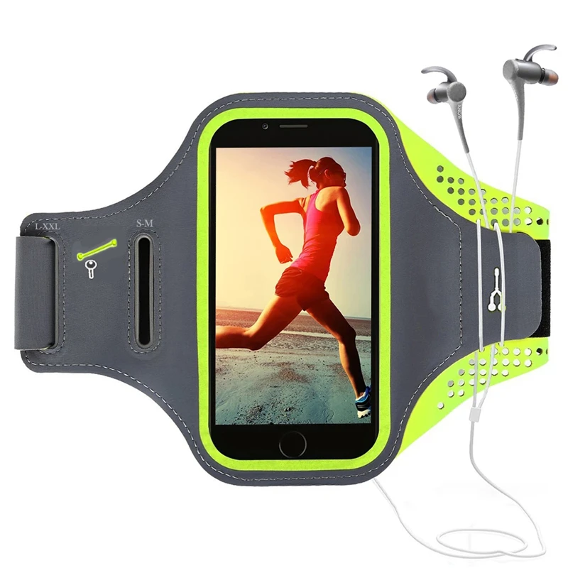 Running Armbands For iPhone 15 14 13 12 11 Pro Max Samsung Xiaomi Oppo Huawei Honor Outdoor Sports Arm Band Case Phone Pouch Bag