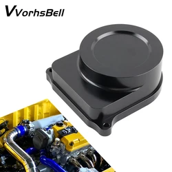 New Black Distributor Cap Plate For Honda Acura Integra B16/B18A B Civic Si Del Sol Si Prelude Si VTEC Aluminum Car Accessories