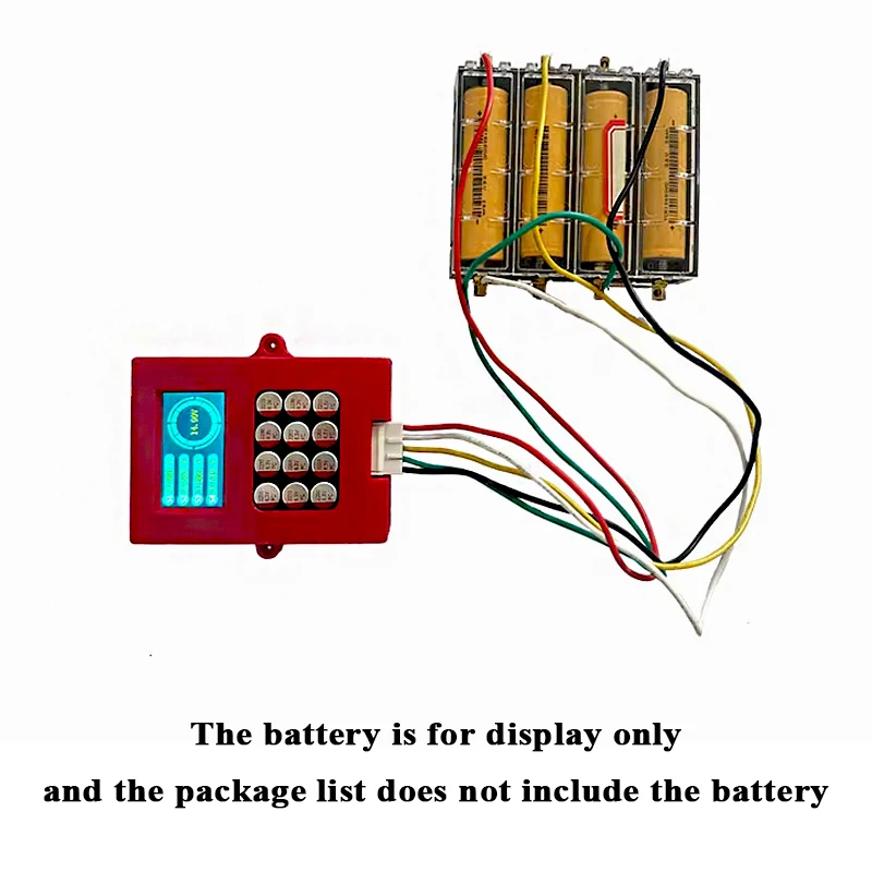 Heltecbms 3-4S 5A Balancer with voltage display TFT Lipo/lifepo4 battery voltage tester energy transfer equalizer