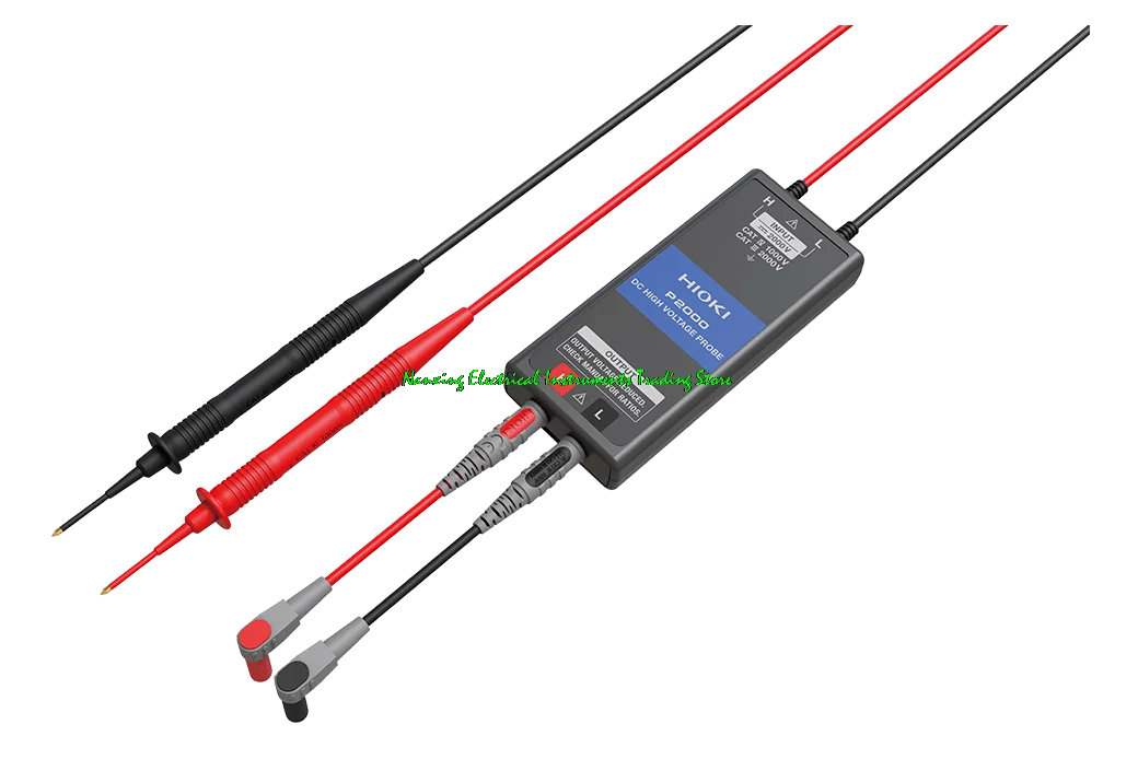 HIOKI DC High Voltage DC 2000V Probe P2000  can connected Hioki clamp meter or digital multimeter (DMM).