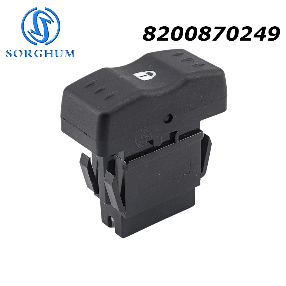 

SORGHUM Door Lock System Control Switch For Renault Dacia Logan MCV Pickup Express 2009-2012 8200870249 6001546814