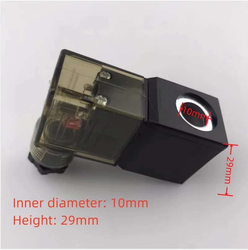 DL Solenoid Valve Coil Inner Hole 10mm Height 29mm  AC220V AC 24V, DC24V, DC12V