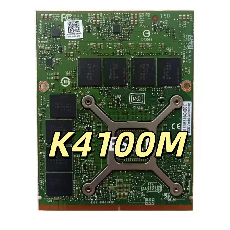 Quadro K4100M GDDR5 4GB N15E-Q3-A2 Graphics Video Card With X bracket Flashed VBIOS For iMac A1312 27-inch 2010 2011 Year K4100