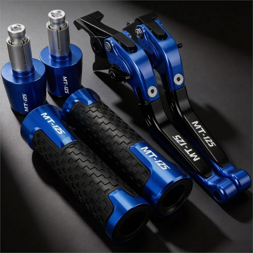 

For YAMAHA MT125 2023 MT 125 MT-125 2014-2022 Motorcycle Clutch Lever Brake Levers Moto Handlebar Handle Hand Grips Ends Cap