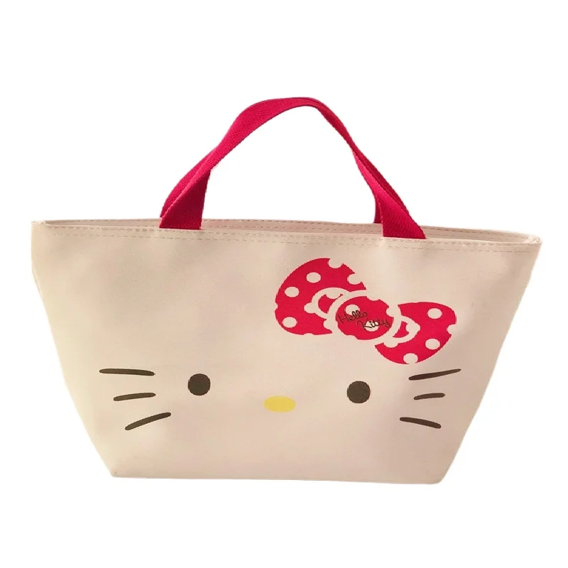 

Sanrio Kuromi Melody Rucksack with Pompom Purin Pocketbook Hello Kitty Cinnamoroll Crossbody Messenger Bag