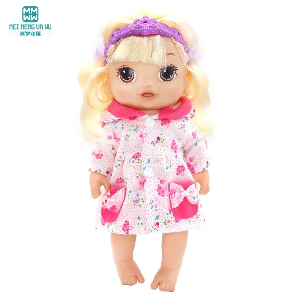 NEW Doll clothes Fashion T-Shirt jumpsuit dress for 12inch 30-40cm BABY ALIVE Nenuco Nancy Doll accessories