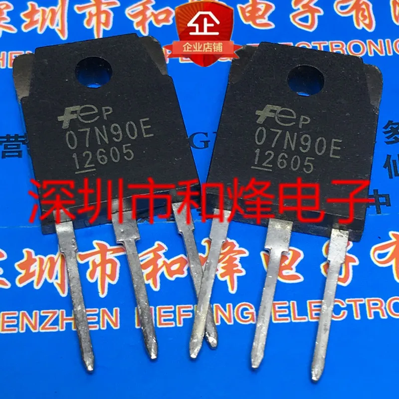 5PCS-10PCS 07N90E FMH07N90E TO-3P 900V 7A NEW AND ORIGINAL ON STOCK