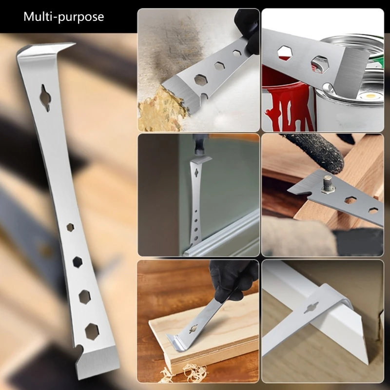 人間工学に基づいたステンレス鋼スクレーパープライツール養蜂車修理woodcraftの使用