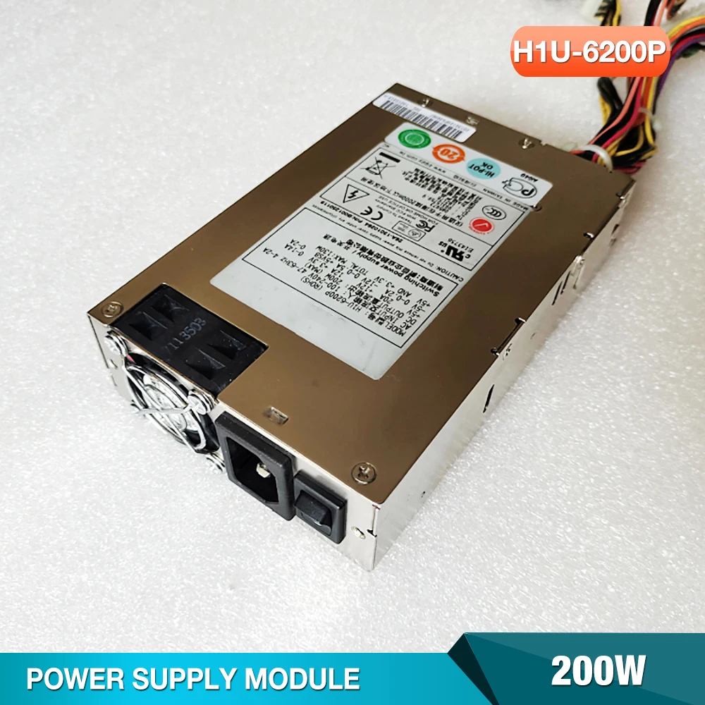 

H1U-6200P For Zippy Server Power Supply 200W Fully Tested