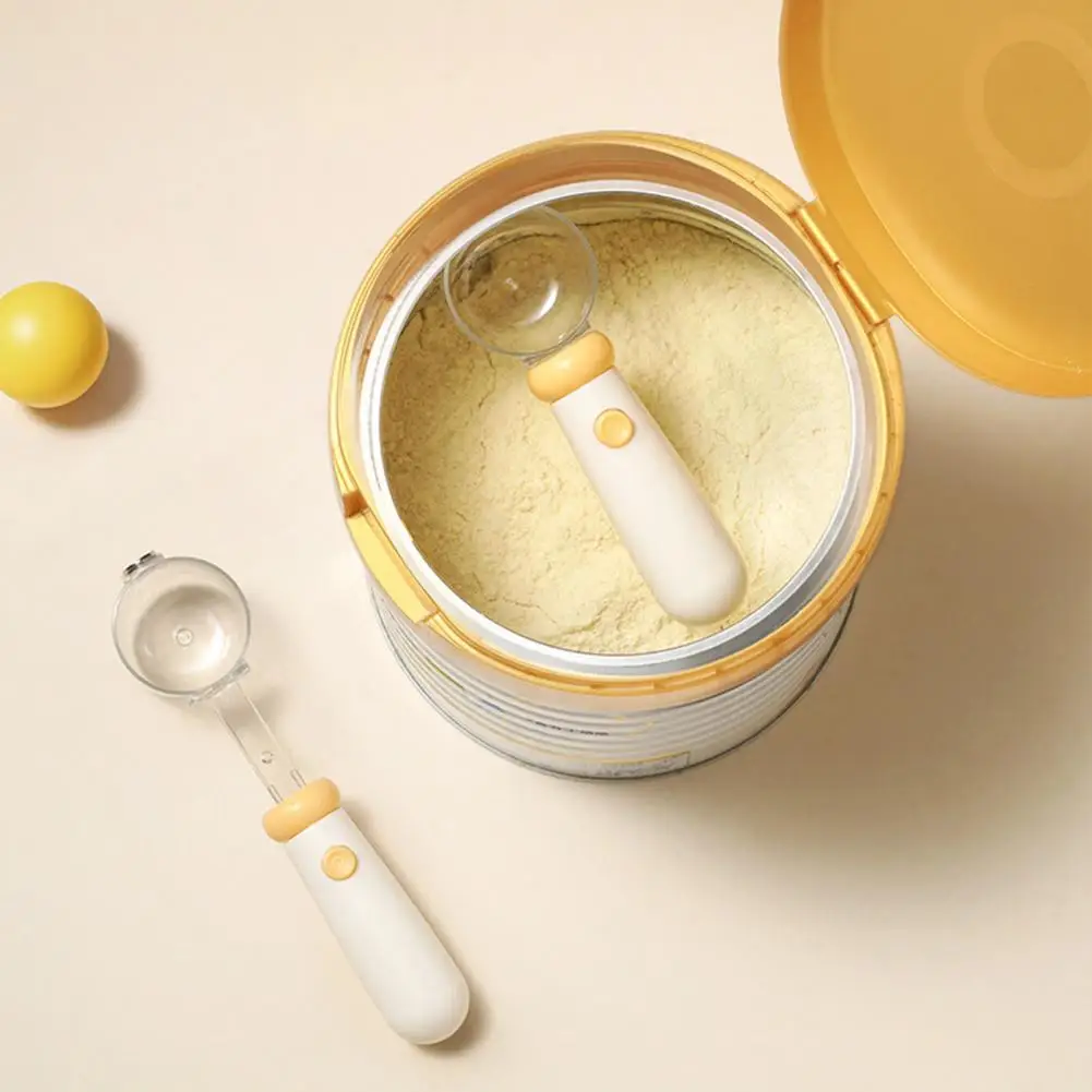 Magnetic Milk Powder Spoon Milk Powder Spoon Milk Powder Measuring Spoon with Telescopic Handle Magnetic Design Kitchen Tool