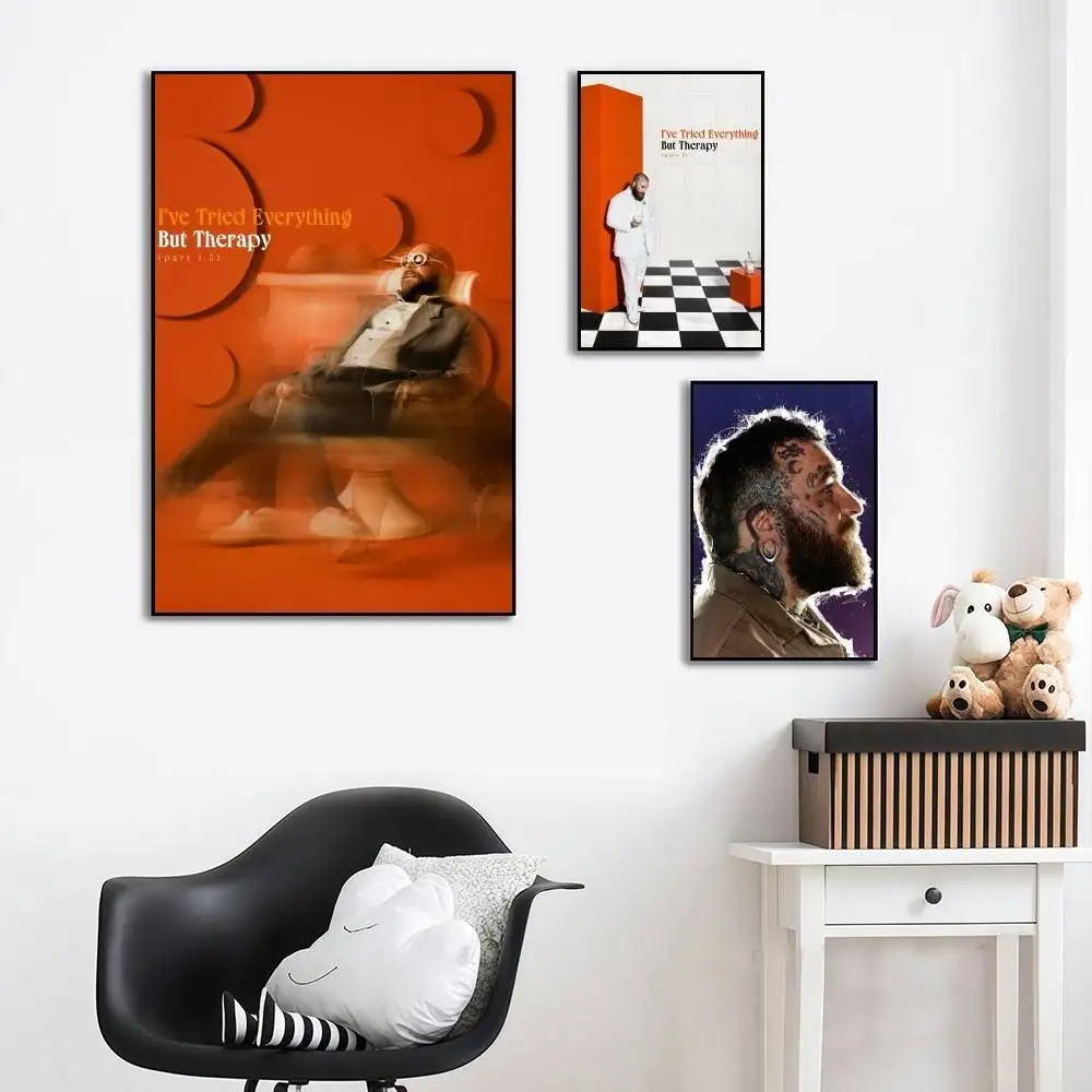 singer Teddy Swims album  Elegant Fashion POSTER sticker For Living Room Bedroom Dorm Decor