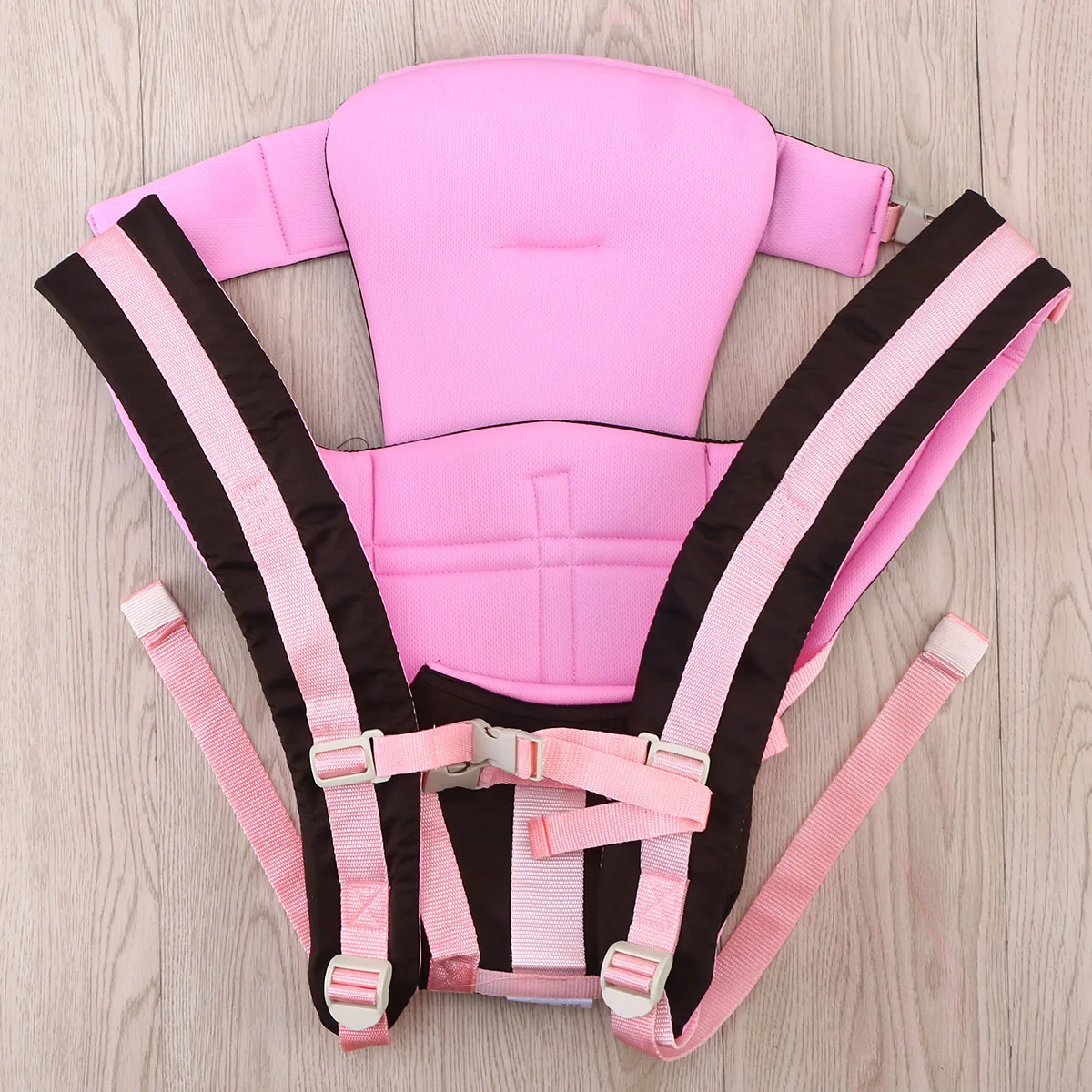 

Infant Baby Carrier Pink Adjustable Breathable Mesh Cotton Sling For 2-24 Months 20Kg Newborn Backpack Baby Sling Travel Use