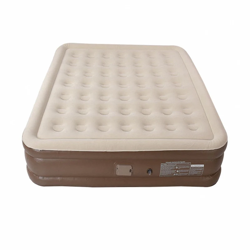 High Quality Durable Inflatable Bed Mattress Double-Person Modern Air Design for Indoor or Outdoor Use