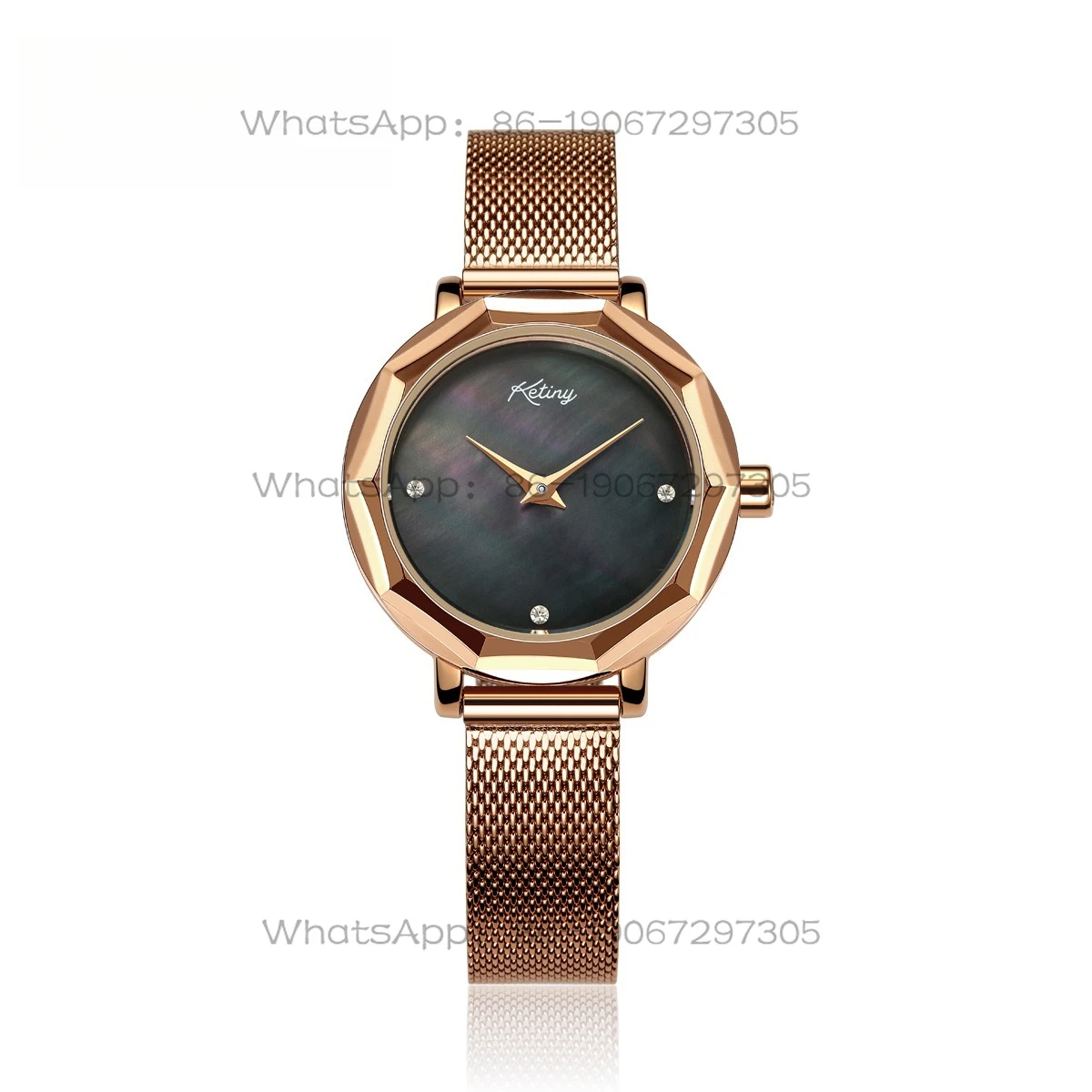 

Customized women's watch waterproof niche temperament small belt women's watch fashionable simple exquisite watch