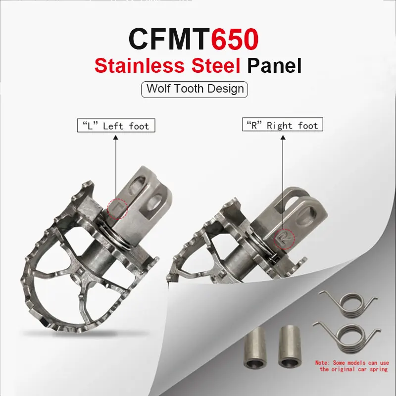 Reverse Automatic Folding Design Pedal Motor Left Side Foot Rest Pedal Motorcycle Parts & Accessories Foot Pegs view 4