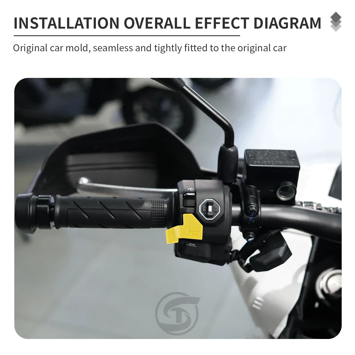 Suitable for Honda XADV750 Forza750 motorcycle parts modification, horn button extension, enlargement, button accessories